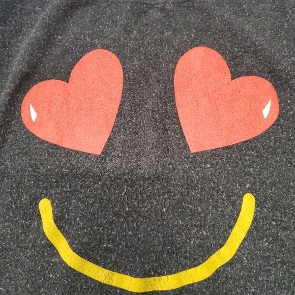 Wildfox Heart Eyes Emoji Pullover Size Sma… - Picture 5 of 5